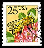 25c Honey Bee (15k)