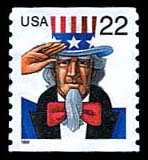 22c Uncle Sam (15k)