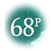 68p