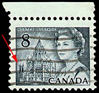 Image result for 8c centennial issue stamp extra spire variety